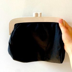 Black Italian Vintage Clutch